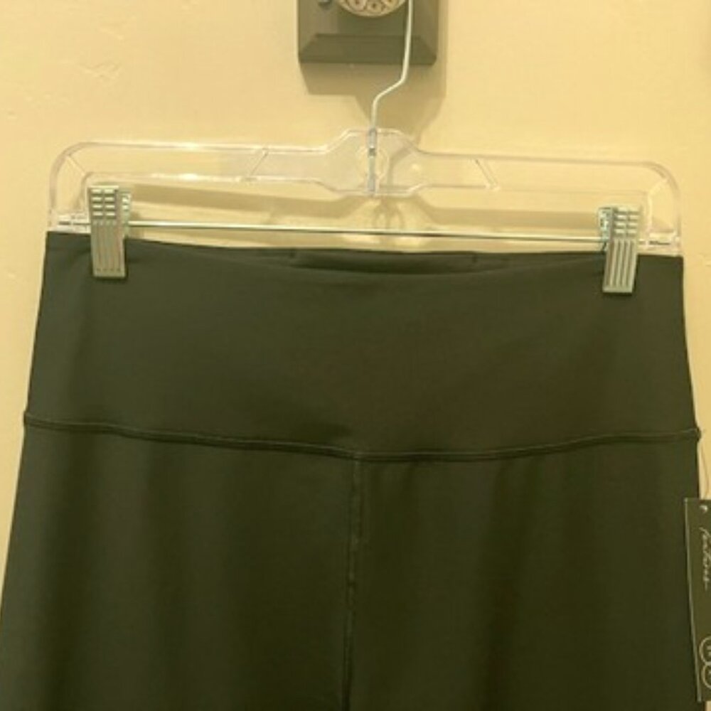 Kinesis High-Rise, Boot-Cut BLACK Leggings-LARGE-NWT - Picture 7 of 8